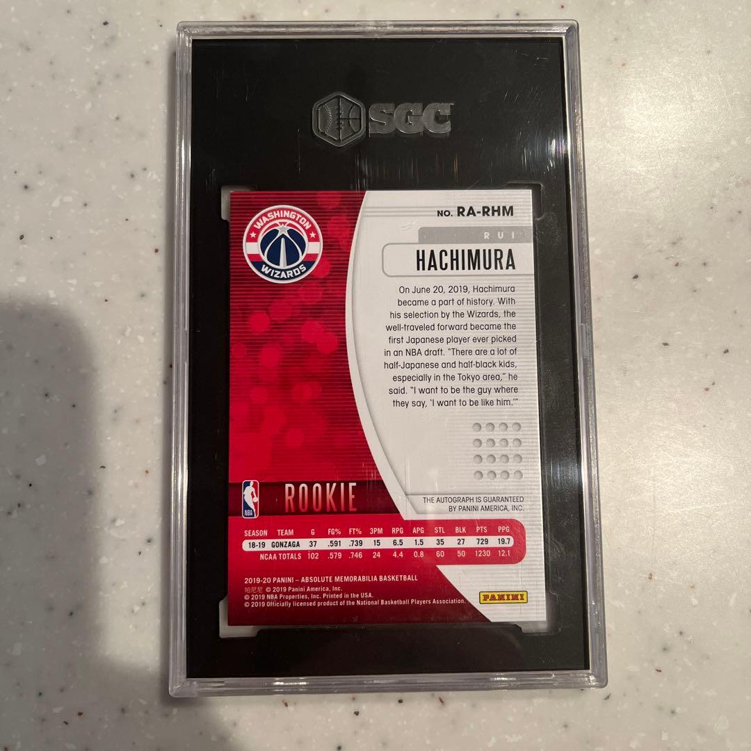 ⭐️SGC鑑定付⭐️NBA八村選手ルーキーサインカード