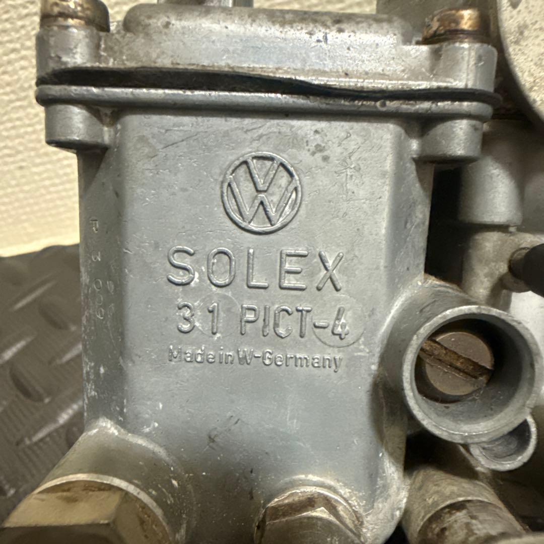 空冷VW 純正キャブレター　SOLEX 31PICT-4 西ドイツ製