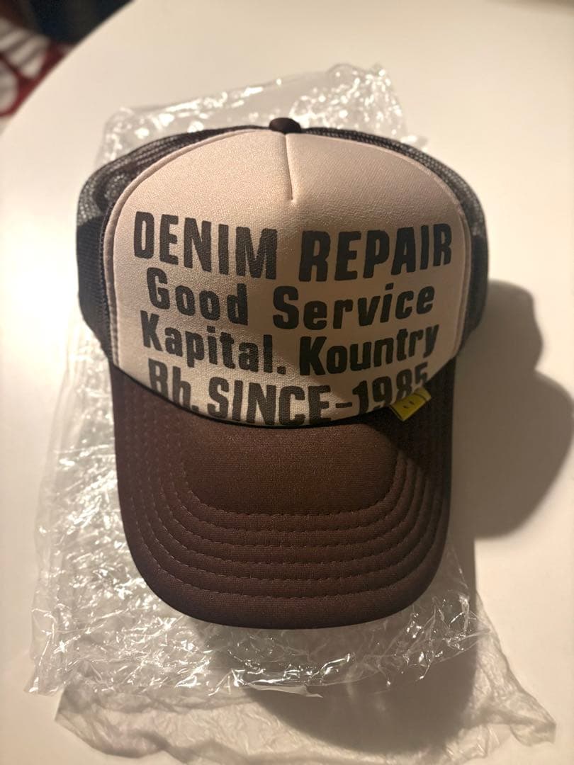 キャピタル　kapital 帽子　キャップ　ブラウン