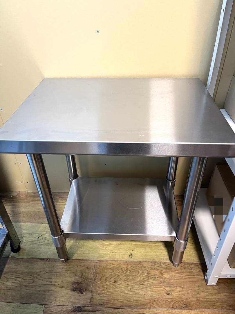 ステンレススチール 作業台 下棚付き