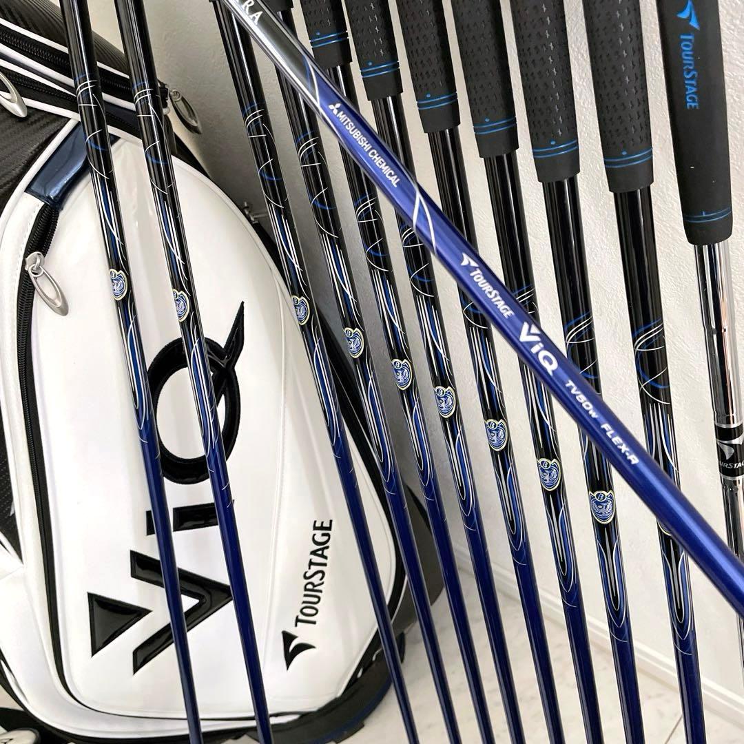 未使用に近い　最新2023モデル　メンズ　ブリヂストン　ツアーステージ　VIQ