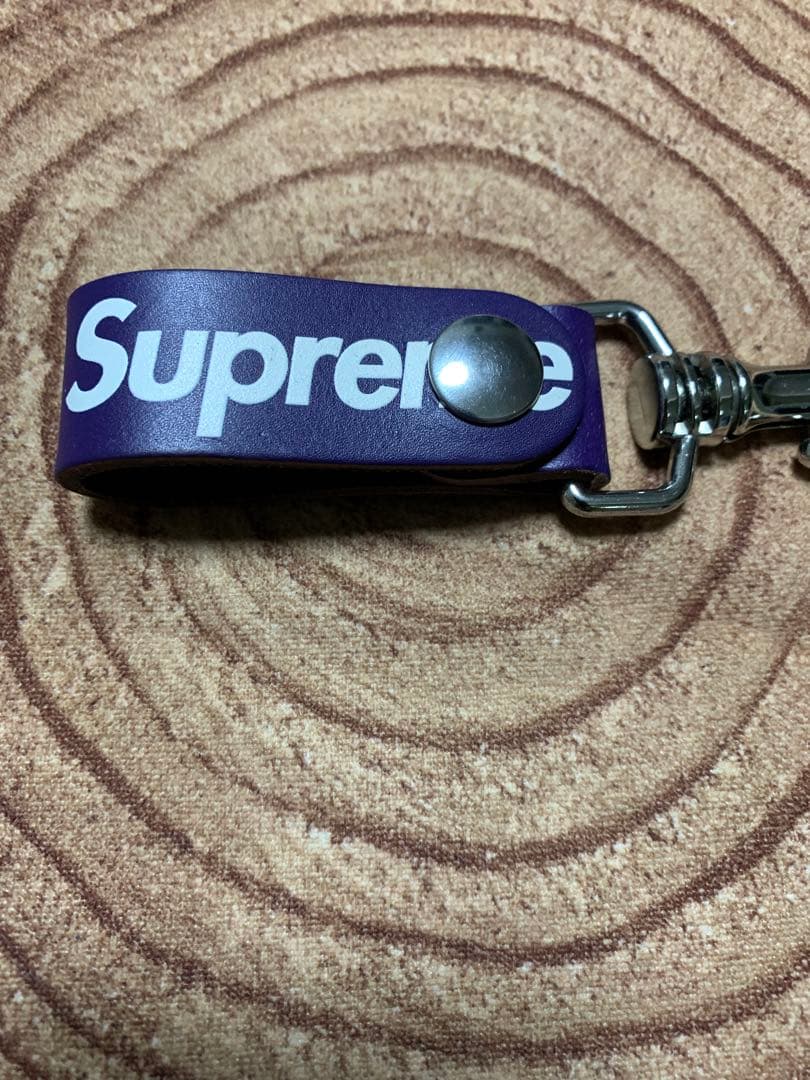 Supreme シュプリーム 21SS Leather Key Loop