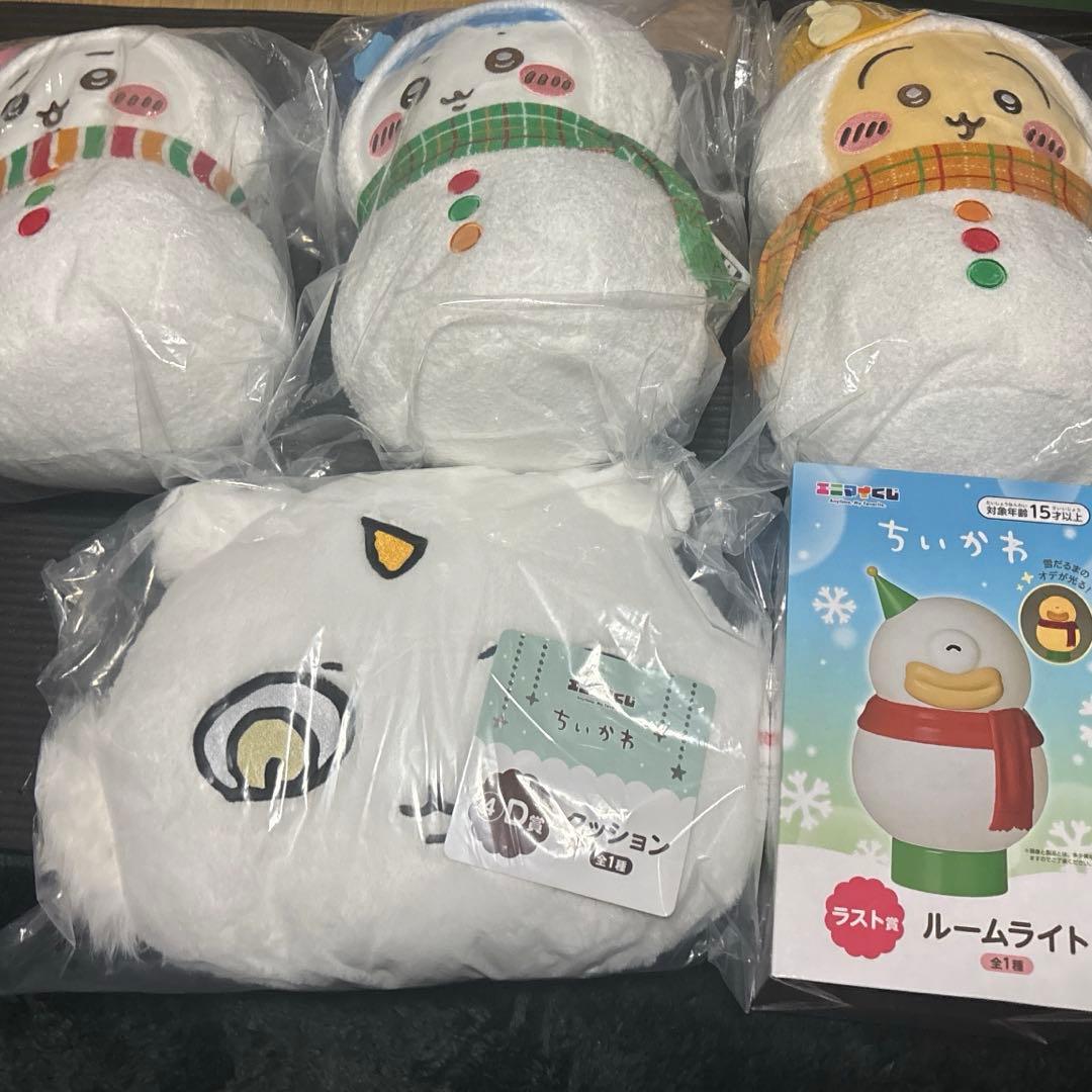 ちいかわA賞、B賞、C賞、D賞×2、ラストワン賞