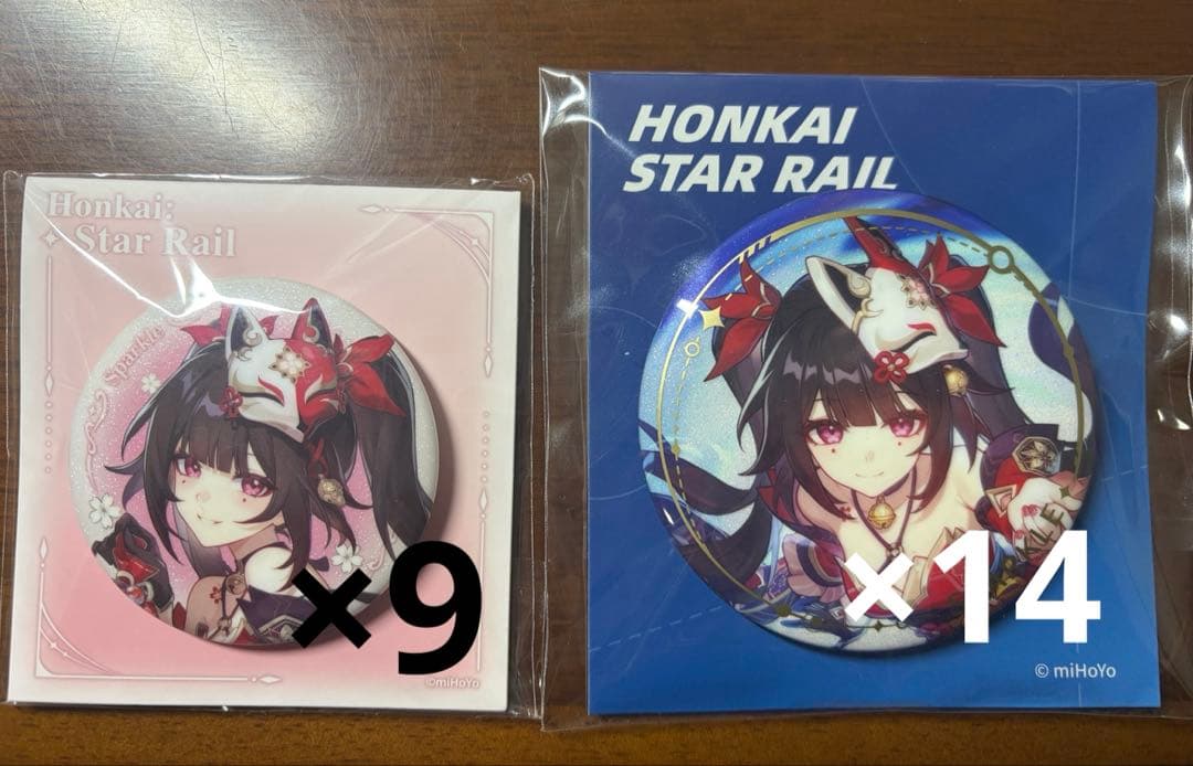 スタレ 崩壊:スターレイル 花火 Sparkle 缶バッジ