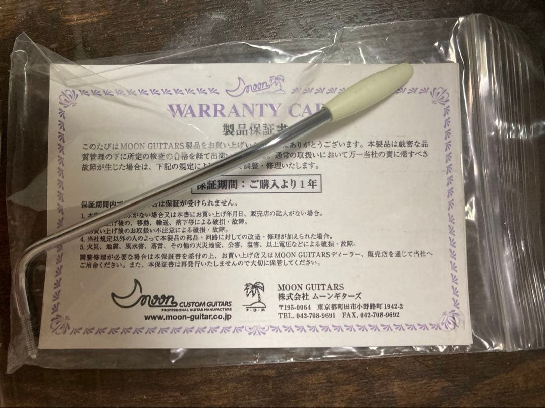 ギター moon guiter