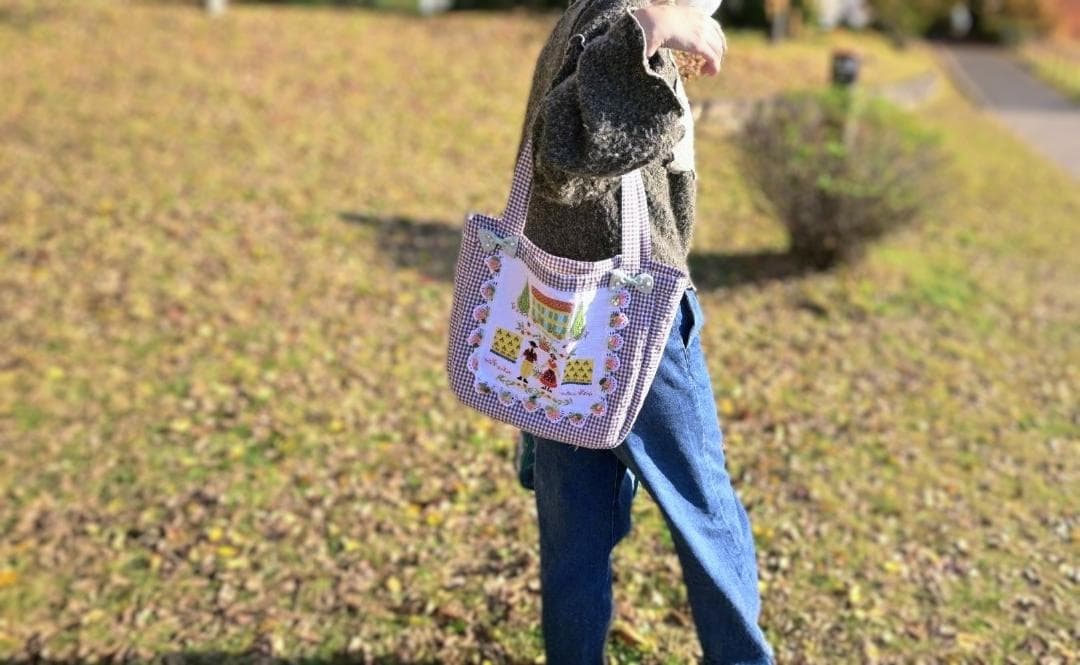 marydoll 刺繍トートバッグ