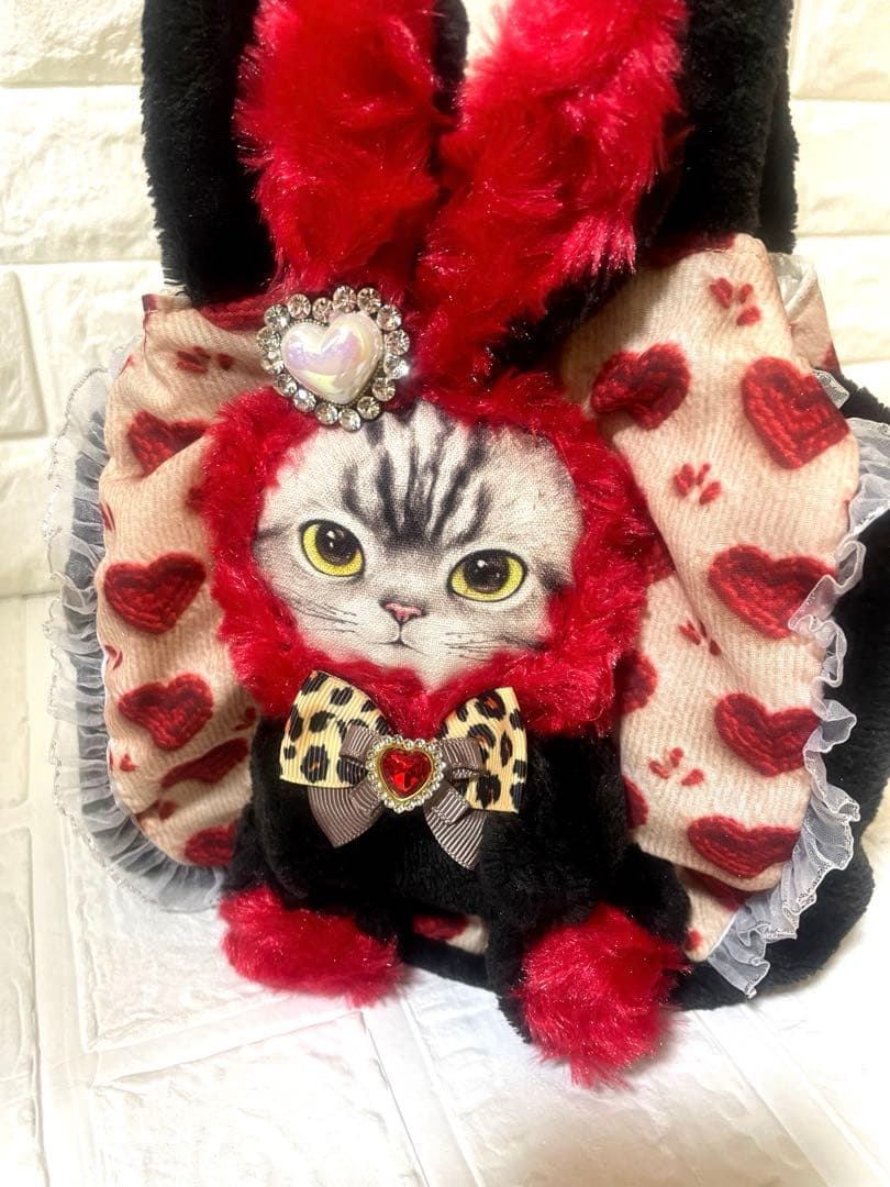 さ*ー様 コヤンイサムチョン　ハンドメイド ふわふわ　トートバック