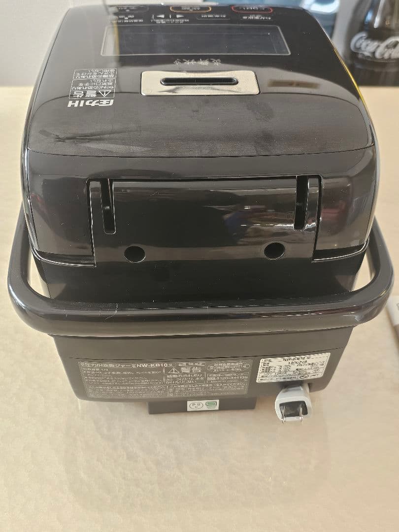 象印 炊飯器 NW-KB10 黒 圧力IH炊飯ジャー　 5.5合　炎舞炊き