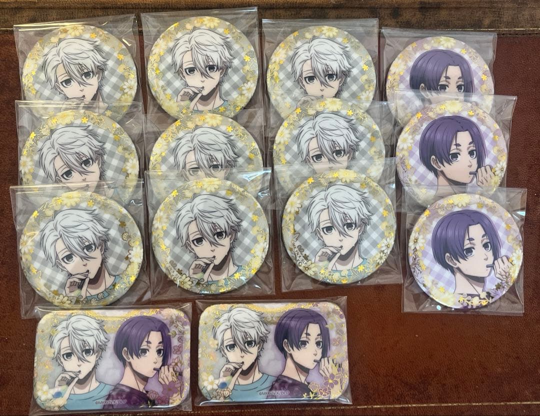 ブルーロック ツリビレ 缶バッジ 凪 玲王