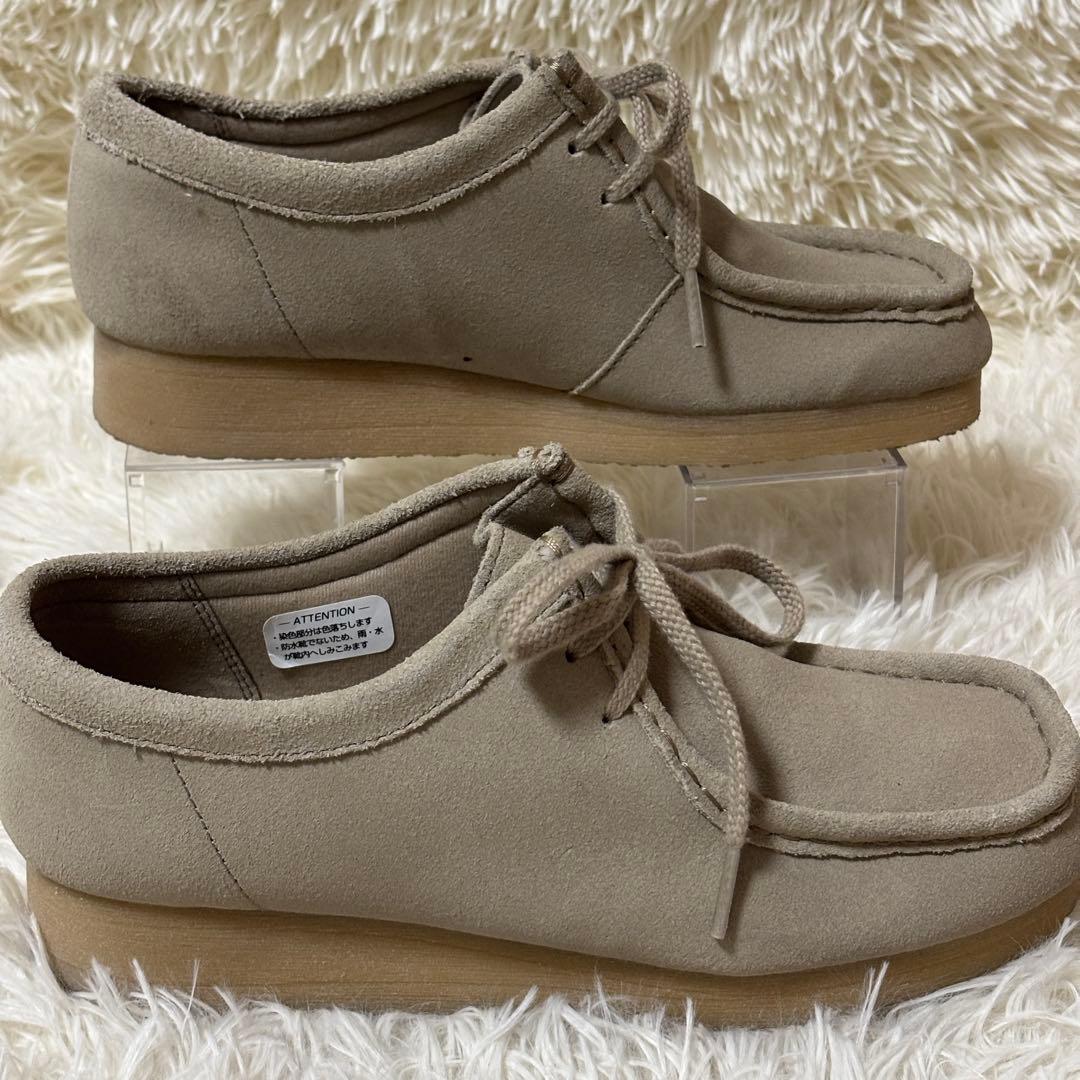 【極美品】clarks クラークス　ワラビー　チャッカブーツ　23.5