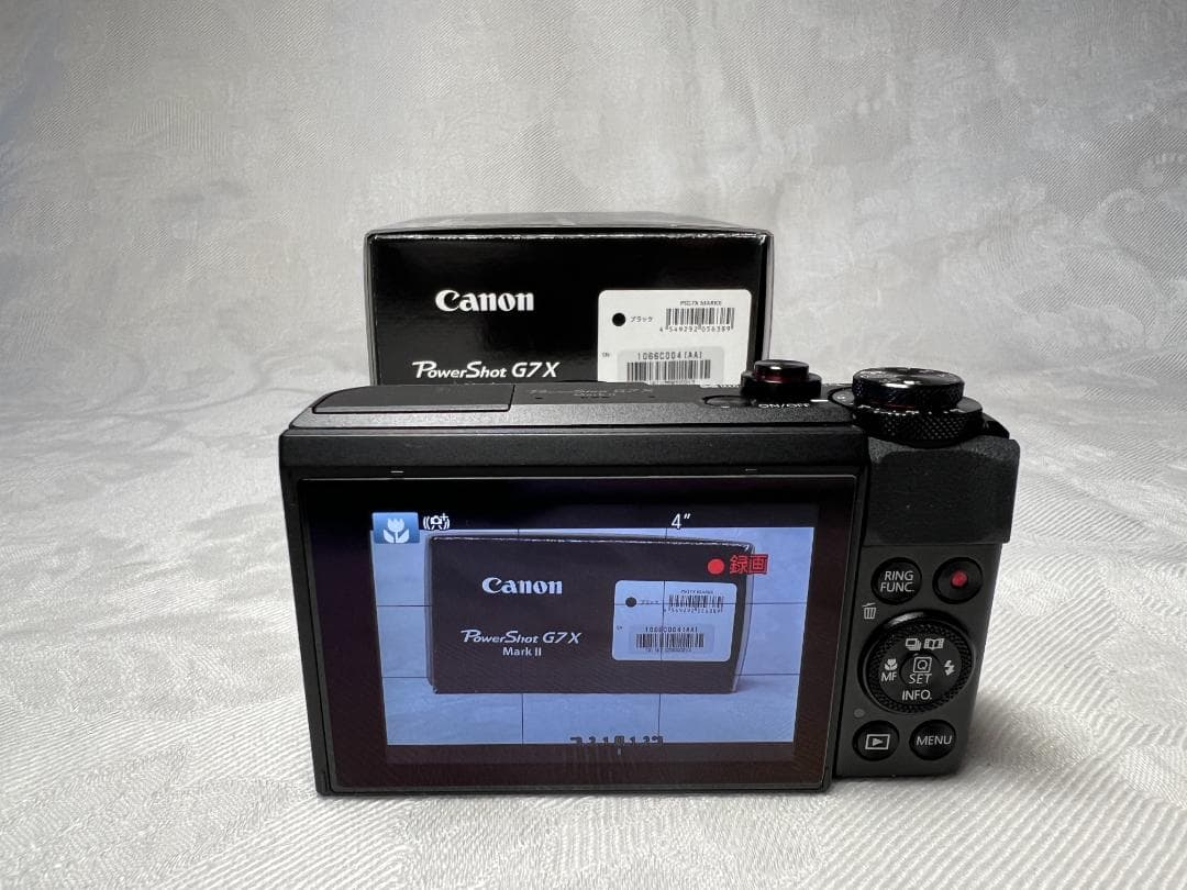 美品 Canon PowerShot G7X Mark II 付属品付き