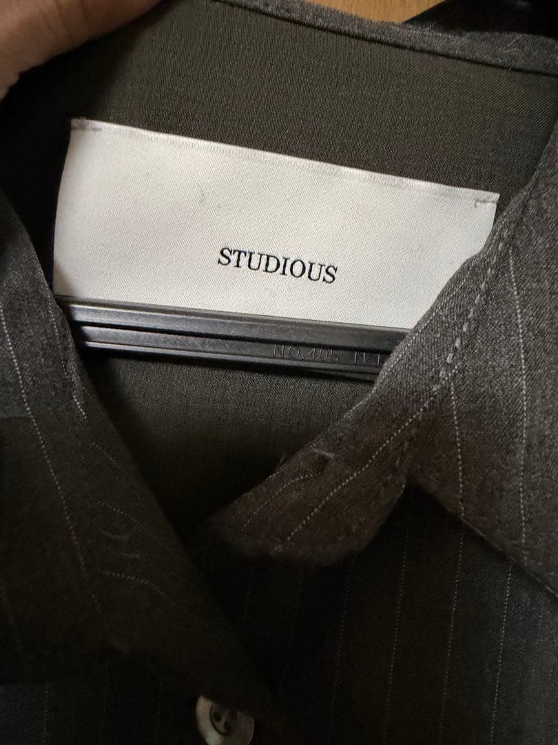 【美品】STUDIOUS2waycuffsovershirt