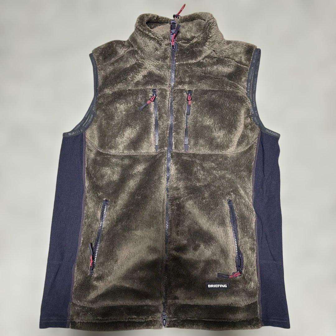 BRIEFING GOLF フリースベストL