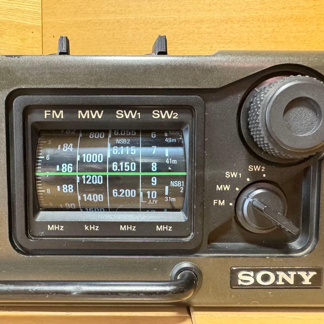SONY 4バンドラジオ　スカイセンサー　ICF-6000 【ジャンク】