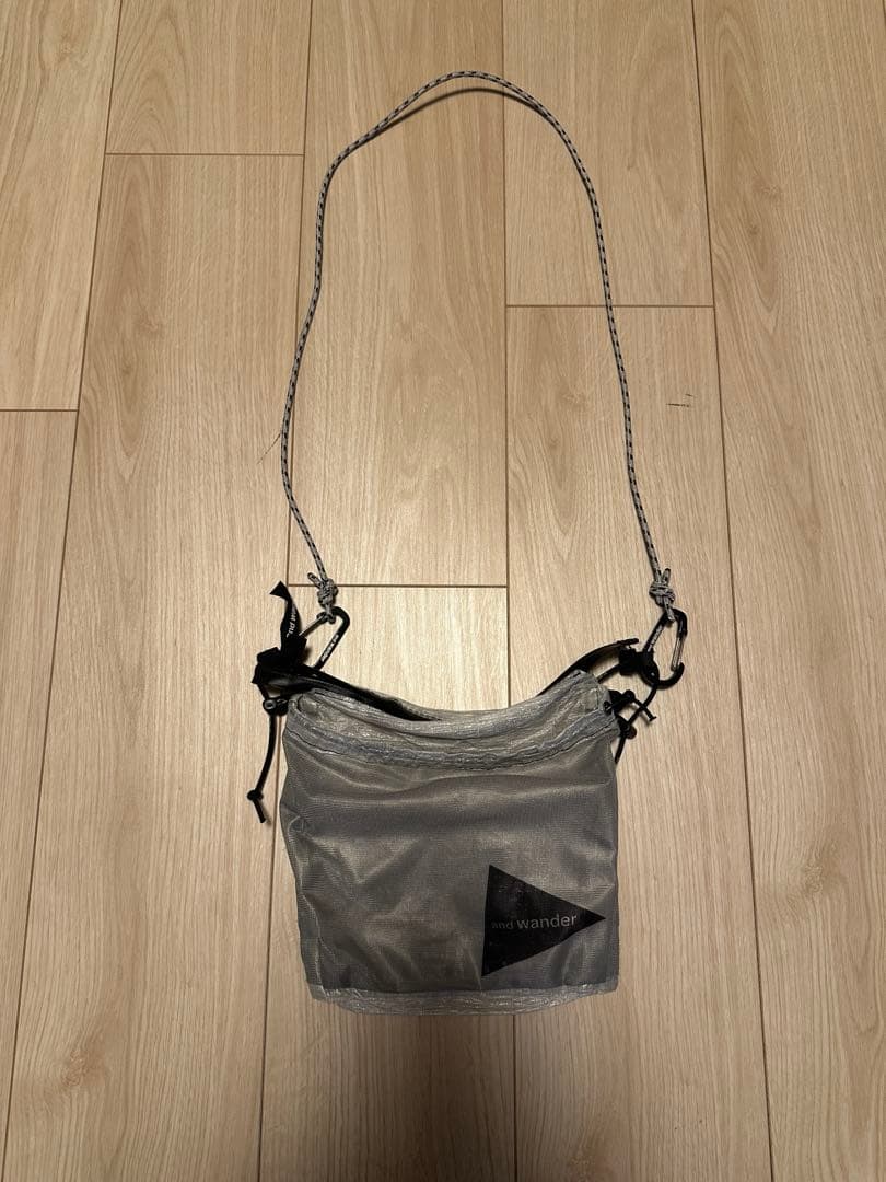 and wander Cuben Fiber Sacoche アンドワンダー