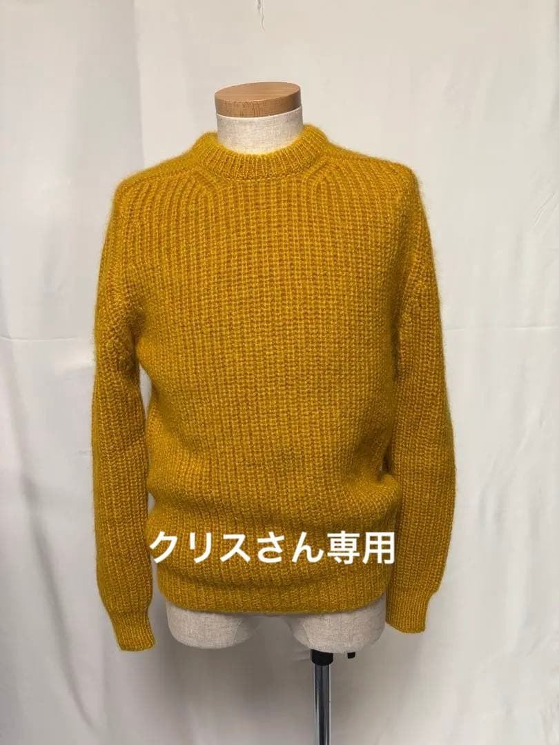 corgi リブ編みニット