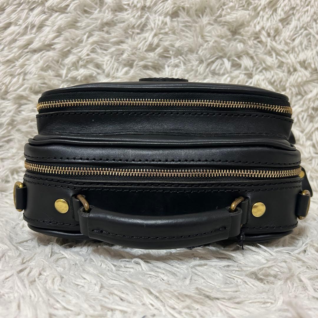 未使用✨HERZ ヘルツ ショルダーバック 2way ブラック