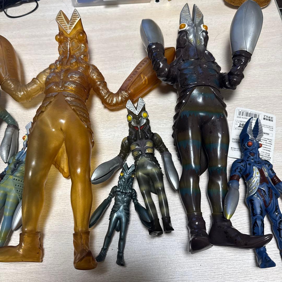 バルタン星人 ソフビフィギュア ビッグ 他 セット