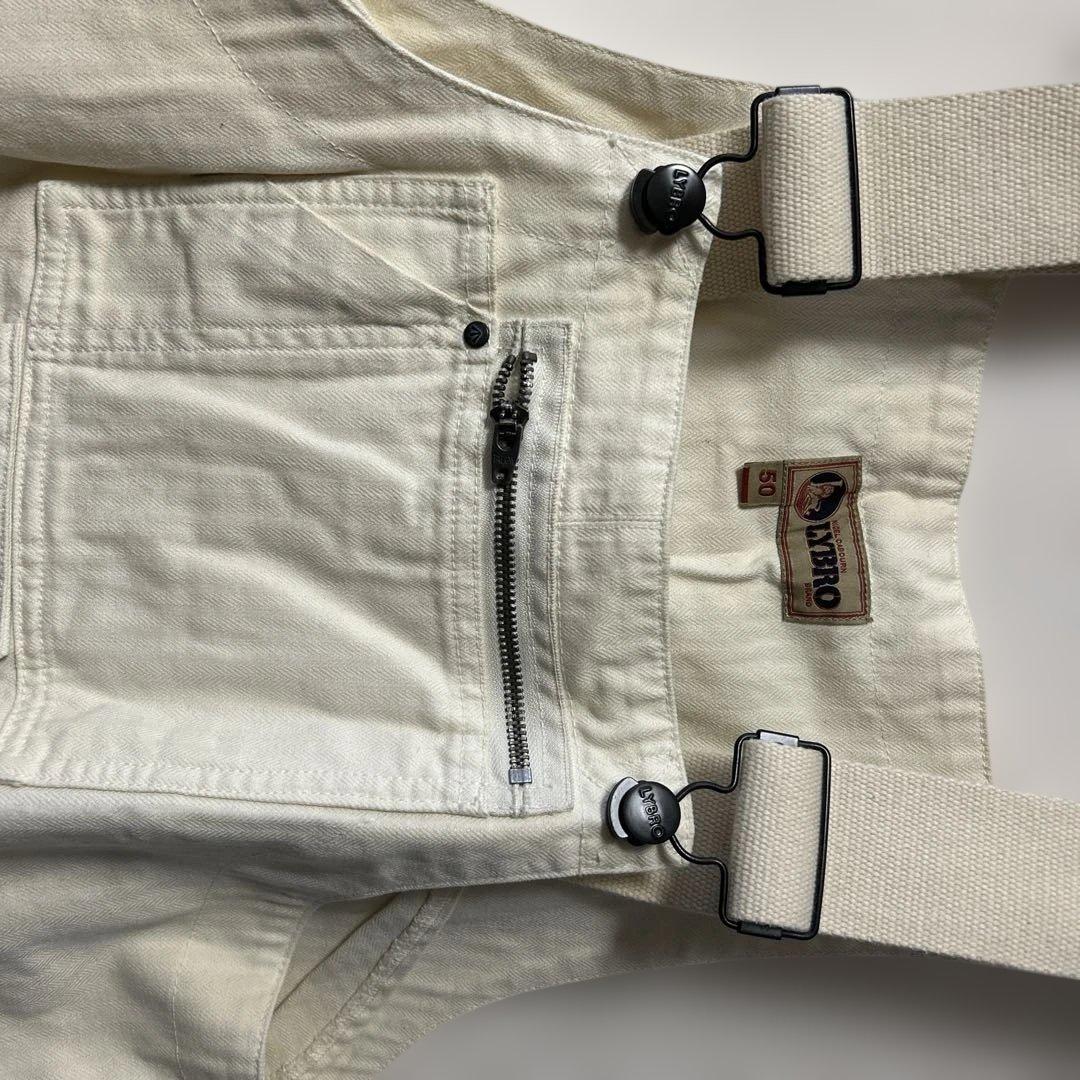 Nigel Cabourn LYBRO コットンヘリンボーン オーバーオール