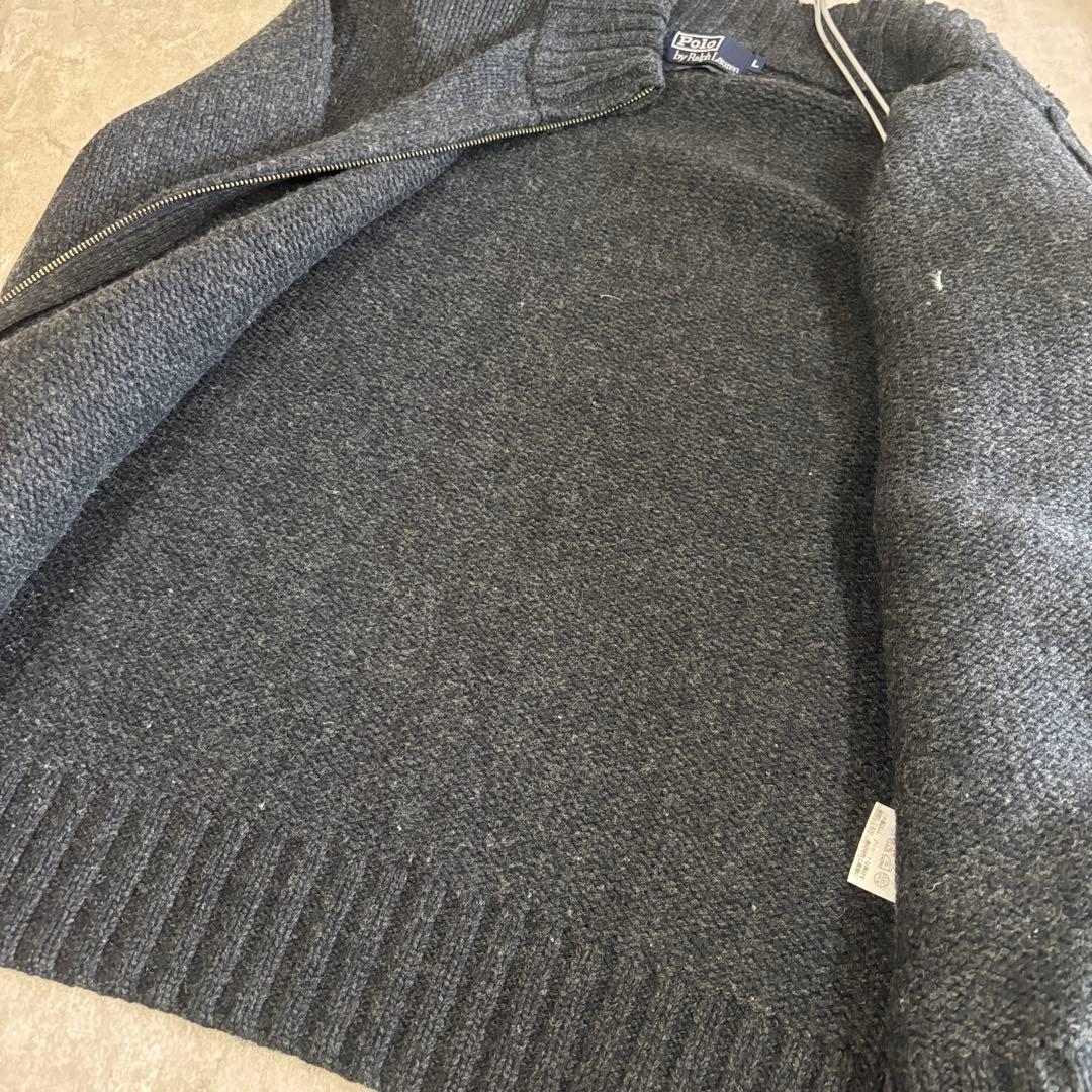 Polo by Ralph Lauren 90s ポロ ドライバーズニット 黒