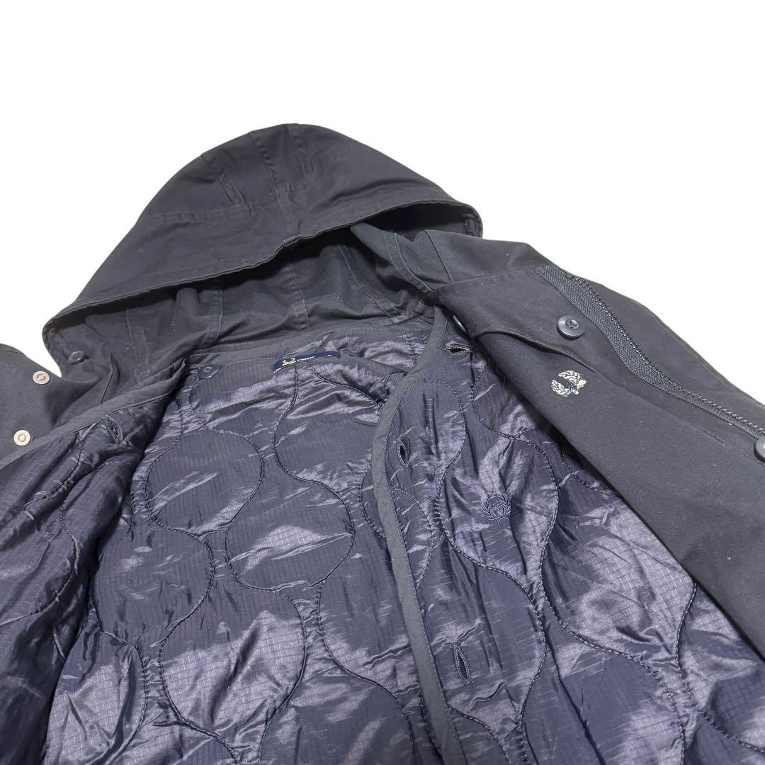 FRED PERRY モッズコート　キルティングライナー　月桂樹ロゴ　XL