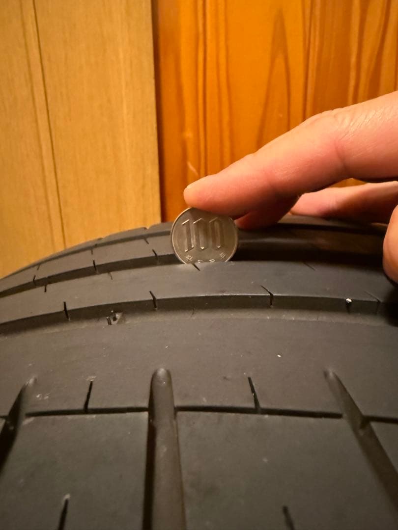 【送料込】2024年 Abarthアバルト 595 695 純正ホイール+タイヤ