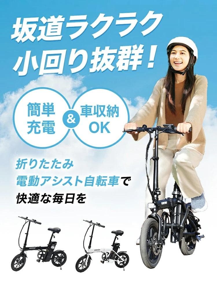 新品●TOHO GRIFIN● プロチーム監修 折り畳み電動アシスト自転車 軽量