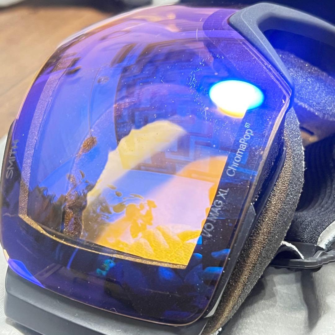 美品☆SMITH スミス I/O MAG XL Chromapop ゴーグル☆