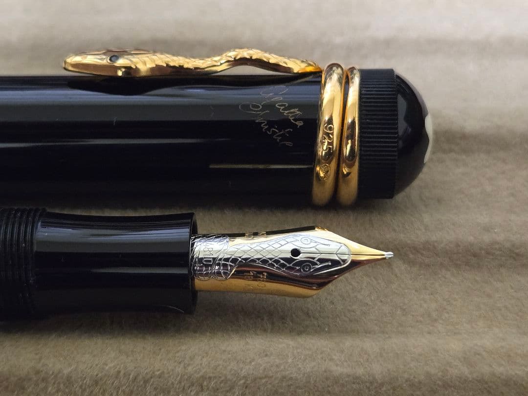 新品 モンブラン 作家シリーズ1993 アガサ・クリスティー バーメイル M