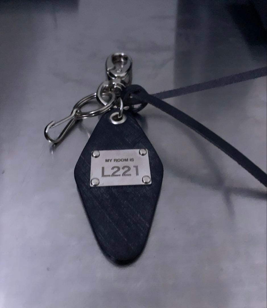 小物 CTHY LUXURY MATERIAL LEATHER ROOMKEYRING