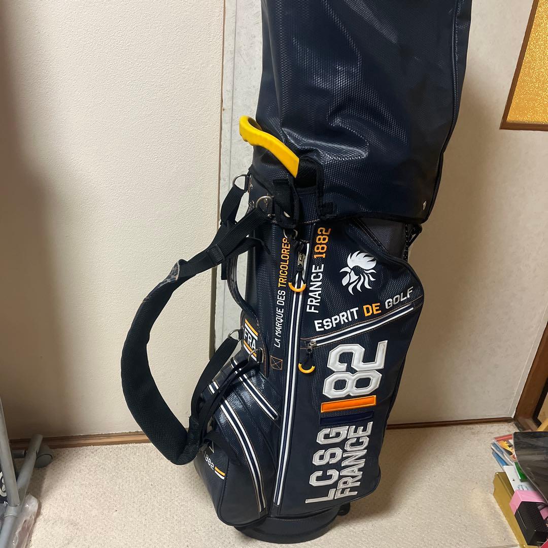 LECOQSPORTIF スタンド付きゴルフバッグ 9インチ ルコック