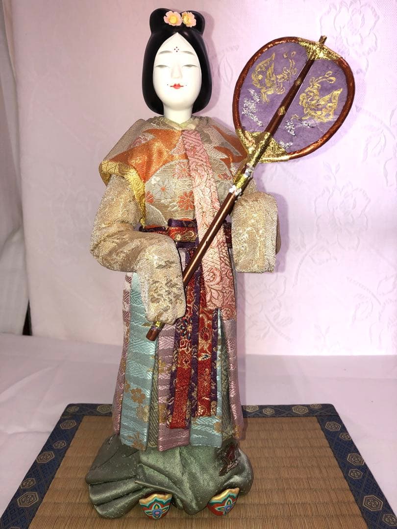 天平美人　　木目込人形