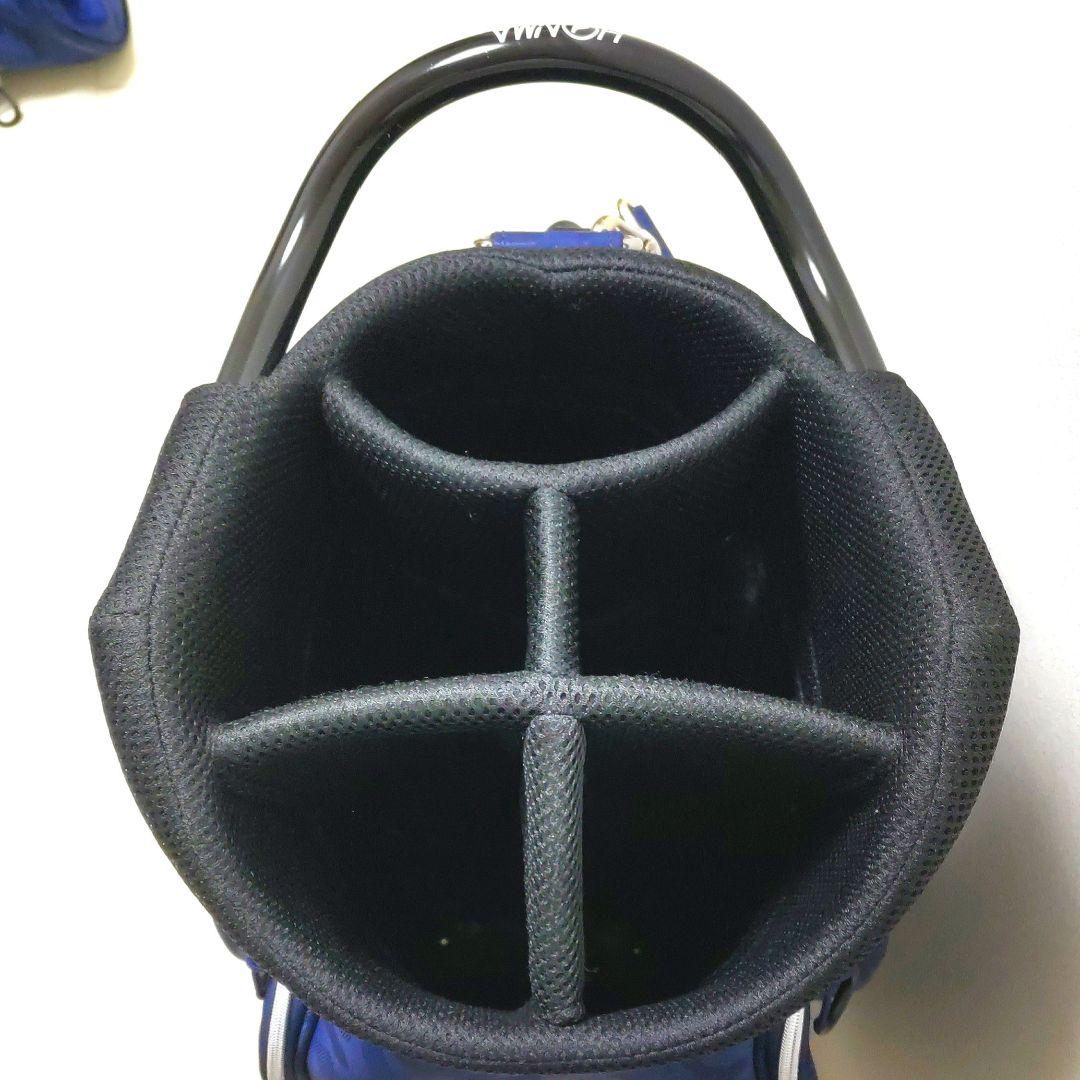 【10/31まで】ホンマゴルフ キャディバッグ キャスター付き ネイビー 迷彩柄