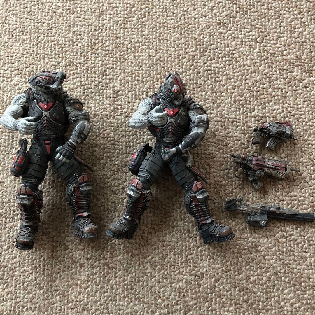 NECA GEARS OF WAR ２　フィギュア 2体セット