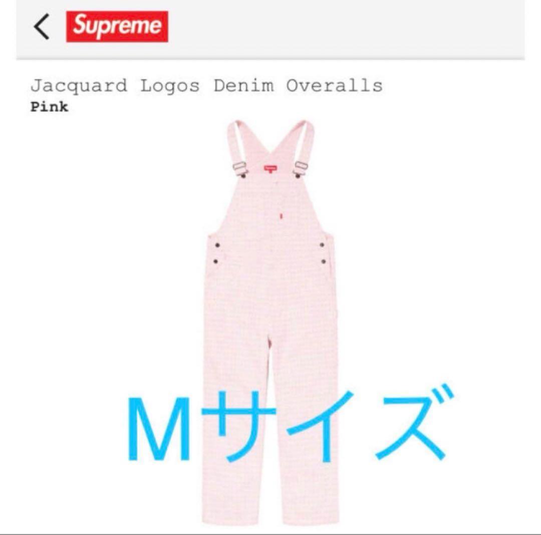 Supreme Jacquard Logos Denim ピンク