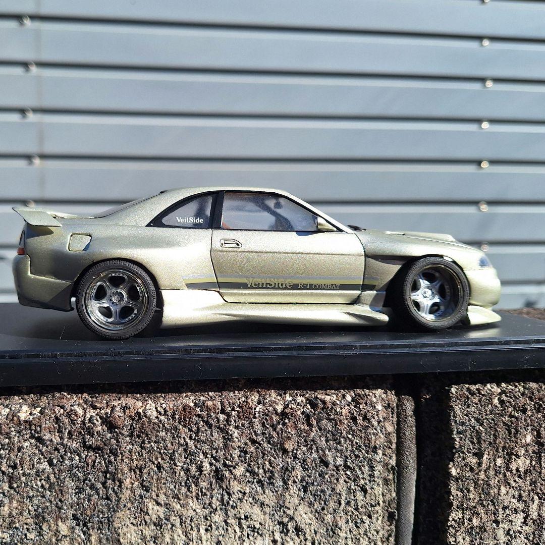 ハセガワR32GT-R パトカー アオシマR33GT-R ヴェイルサイド