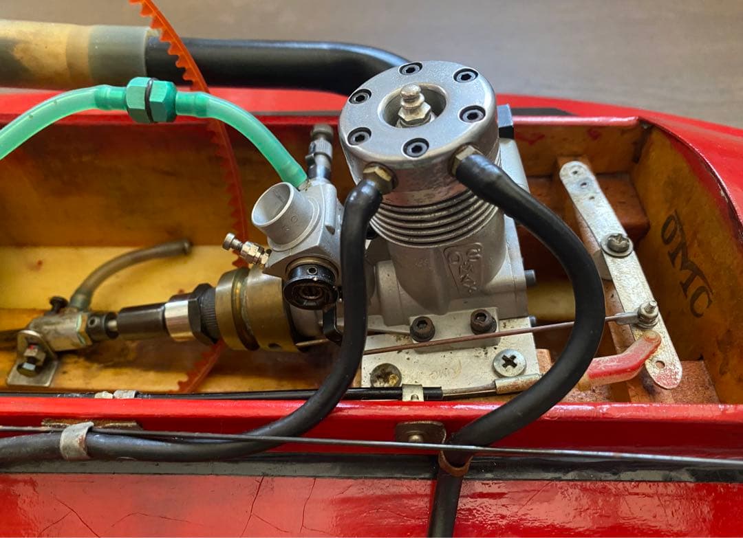 激レア　大島模型 マヌカイ 20 オメガタイプ RC艇ラジコンボート　当時物