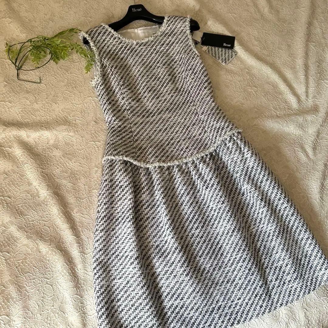 Rene ワンピース　高級イタリー製生地　美品