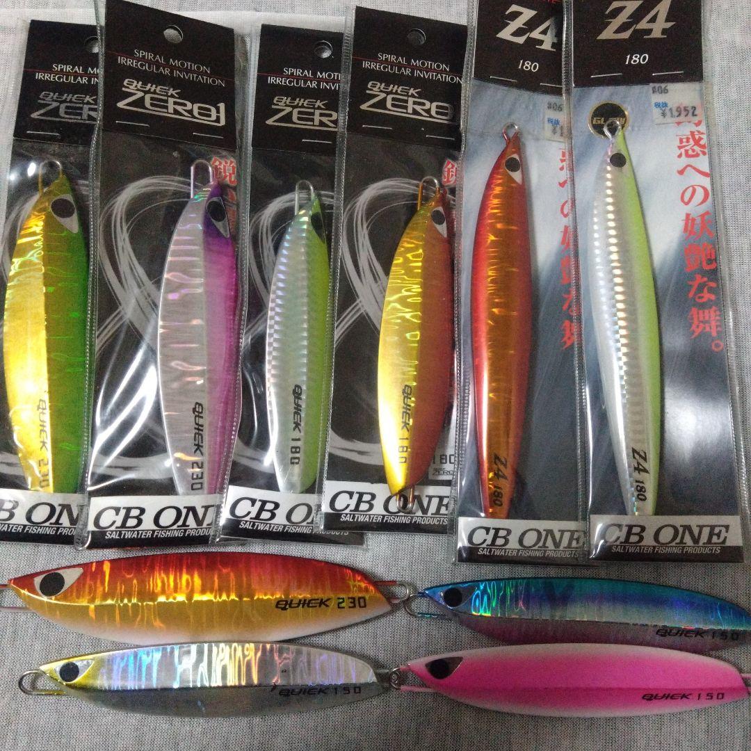 CB ONE メタルジグセット QUICK ZERO 1 Z4 180