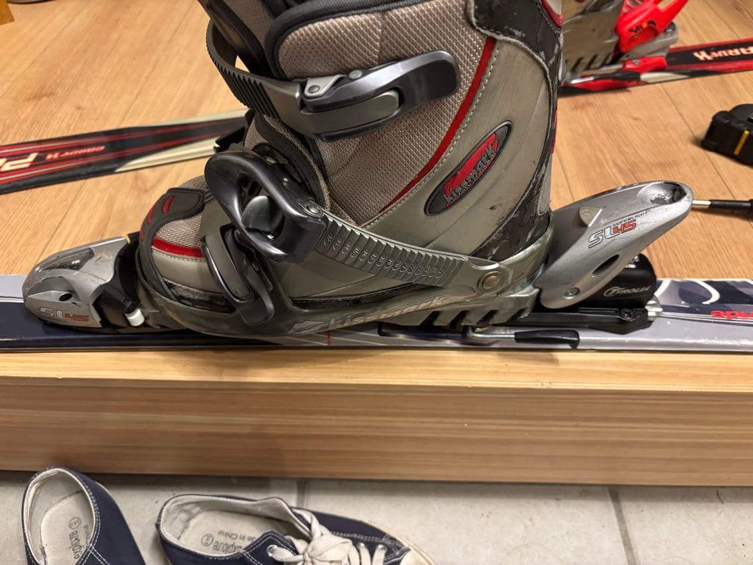 あんこさん専用Kissmark 子ども用スキーブーツ 23cmから24セcm