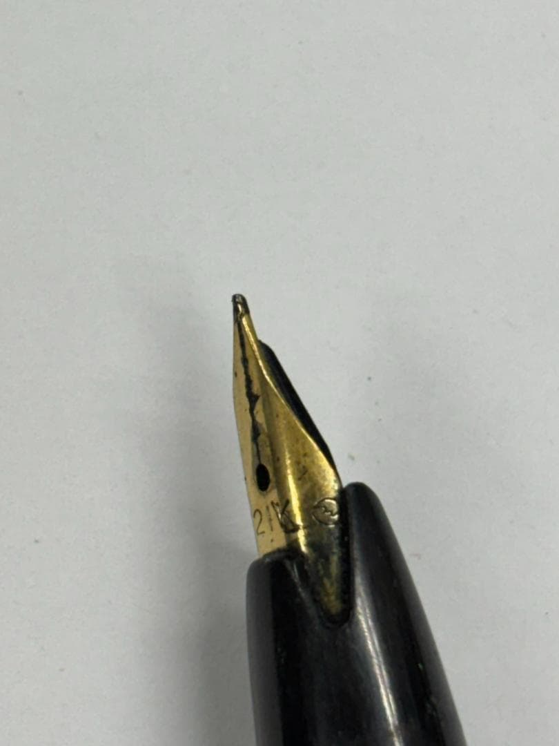 Sailor21 セーラー21 万年筆 ブラック ペン先 21K 刻印 文房具