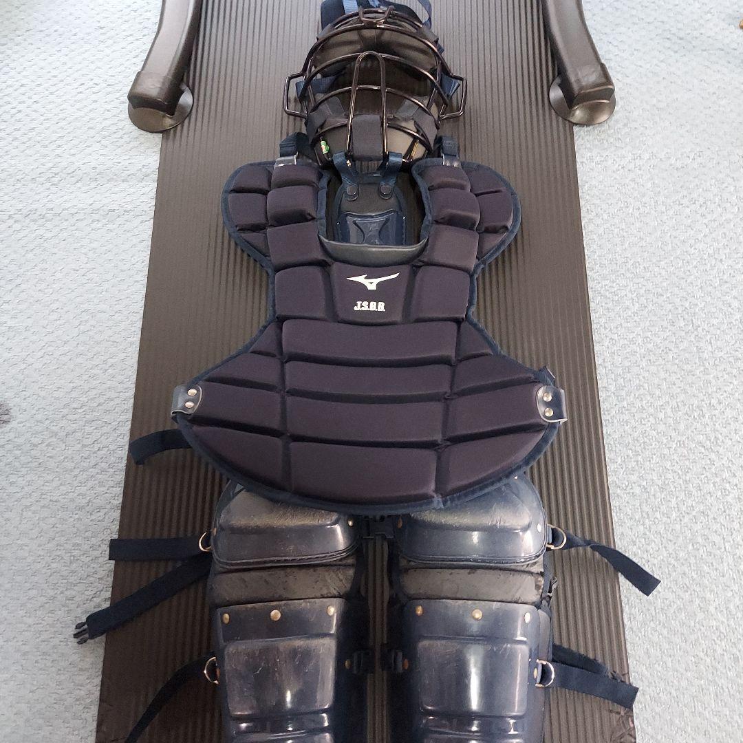 あ*様 ミズノ軟式キャッチャー用防具