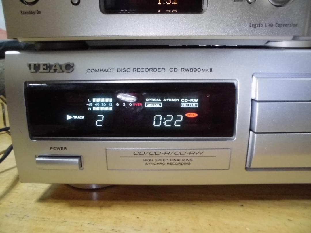 TEAC CD-RW890 MKII コンパクトディスクレコーダー