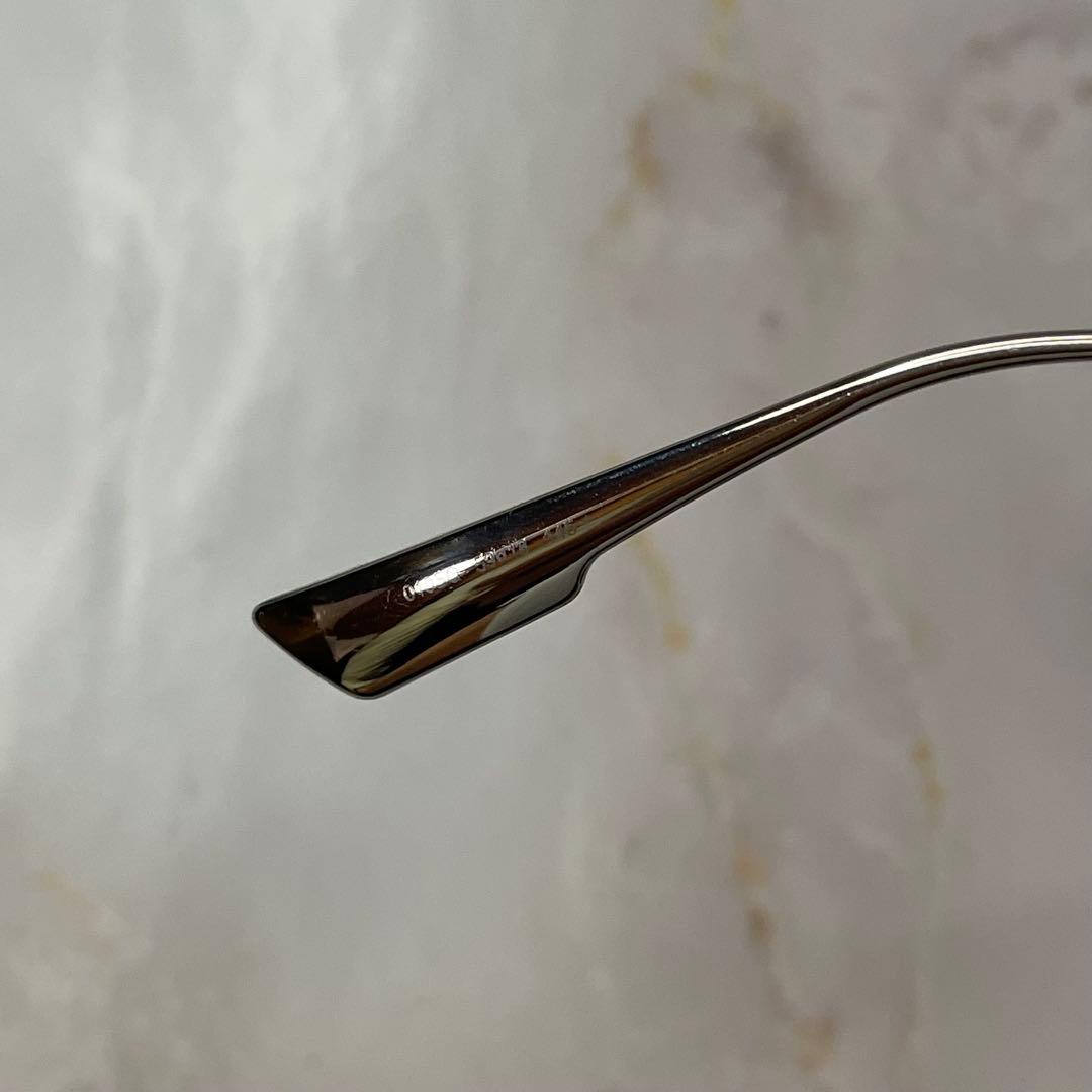 dior ディオール スクエア Y2K メタル モード サングラス ケース付き