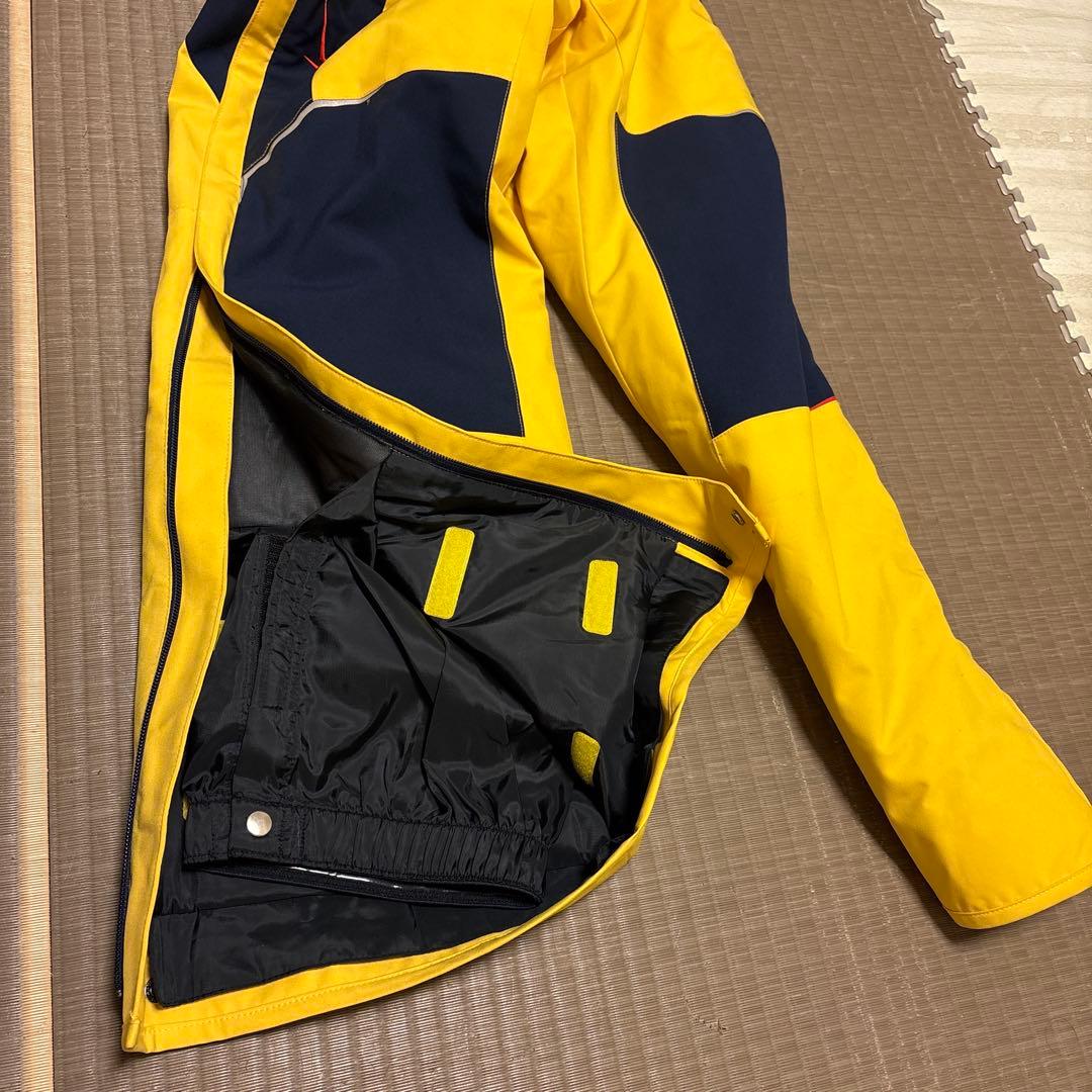 Phenix ジュニア150 スキーウェア イエロー/ネイビーPFAG20T00