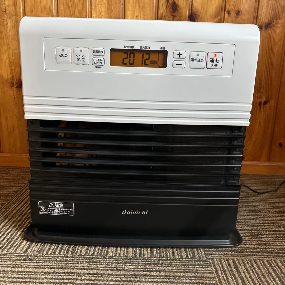 なみちゃん様　石油ファンヒーター FW-5722GR-W 　ブラック&ホワイト