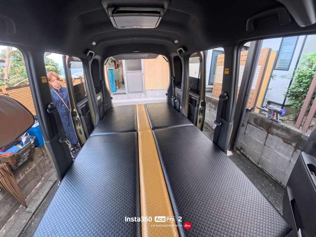 ウェイク　車中泊　早いもの勝ち