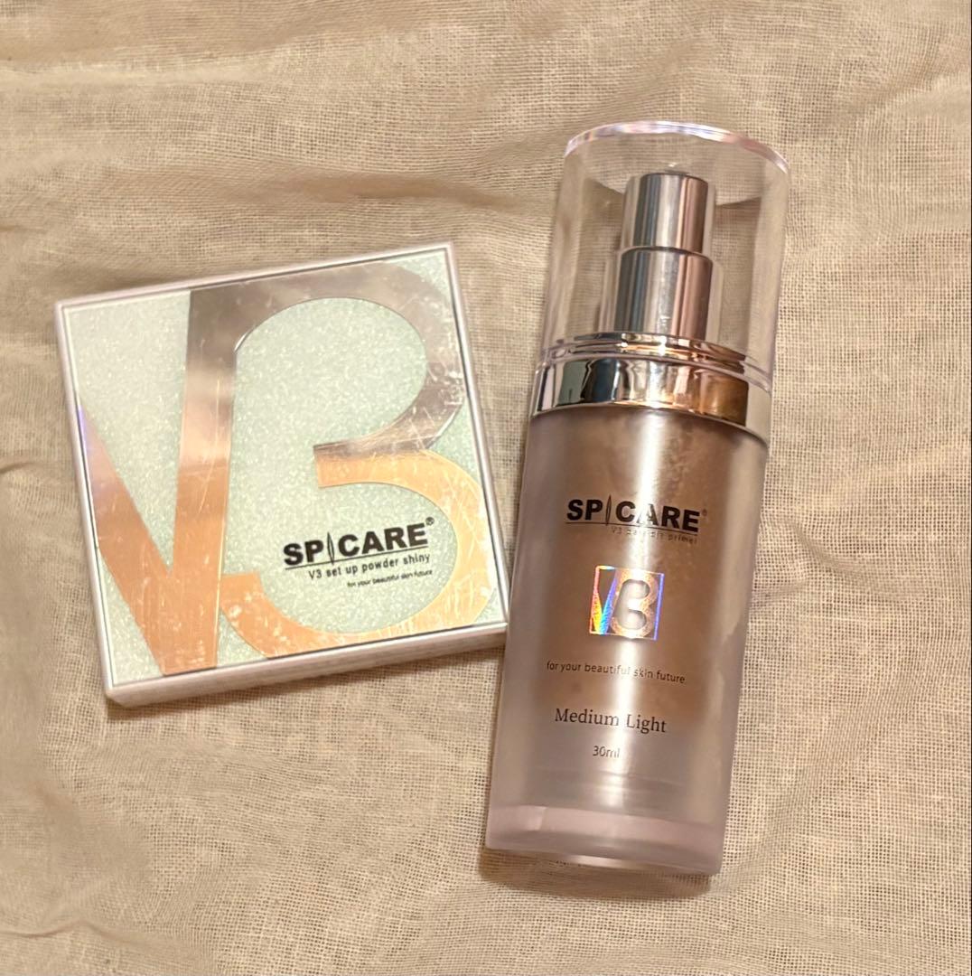 値下げ【セット】スピケアV3セットアップパウダー&パーティクルプライマー