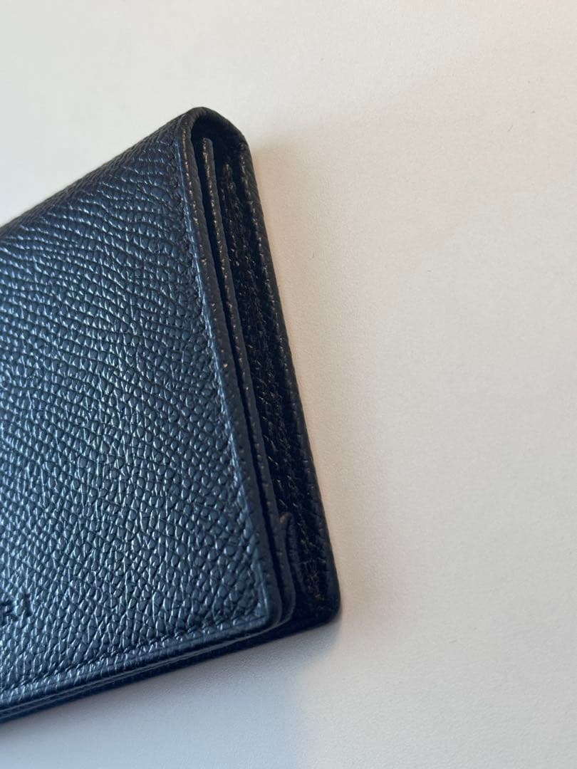 BVLGARI ブラックレザー 名刺入れ