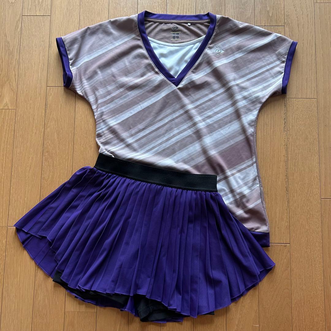 ダンロップ DUNLOP レディーステニスウェア 上下セット　2025SSモデル